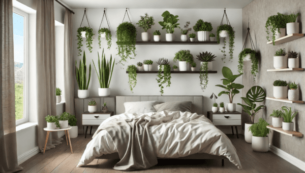 Greenery bedroom