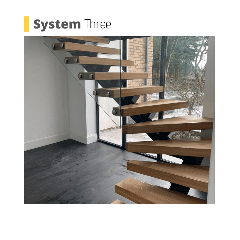 system 3 modern staircase