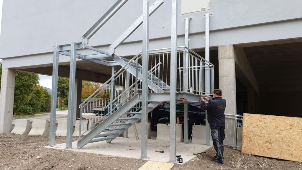 Fire Escape Stairs - Metal Staircases