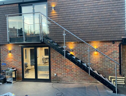How long does it take to design, build and install an external staircase?