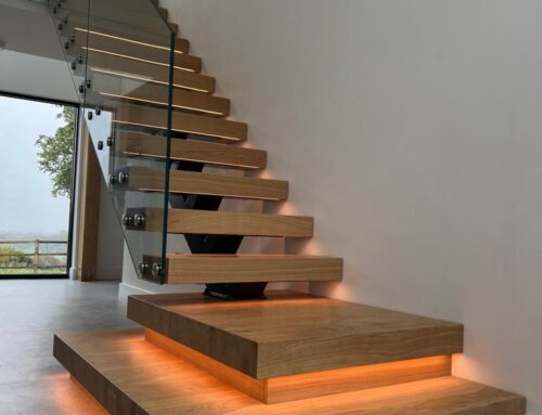 Elevating Modern Interiors: The Art of Steel Box Frame Staircases
