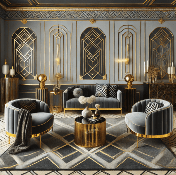 Grey and Art Deco Inspiration