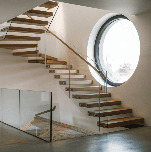 Floating stair design