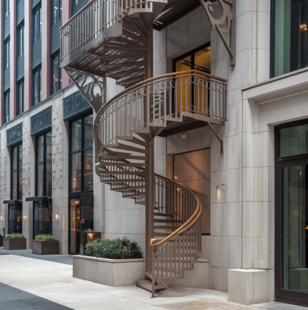Bespoke hotel staircases