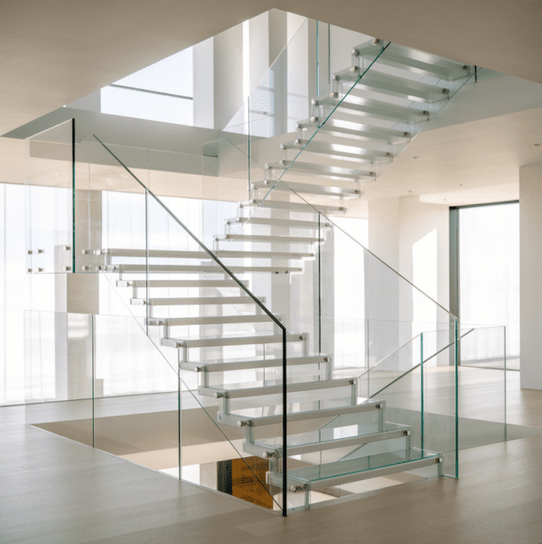 Floating staircase design