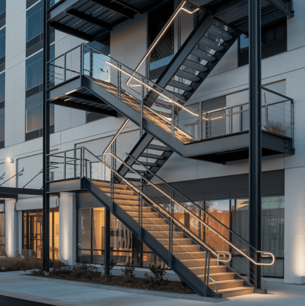 Hotel fire safety features